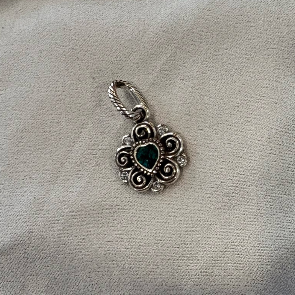 Brighton May Birthstone Heart Charm Set